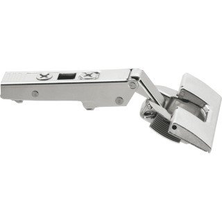 KREAKTIVMOEBEL Blum CLIP top Scharnier 120° 0mm gekröpft Touch-Latch (70T559TLB) – spezielles Scharnier für grifflose Möbeltüren