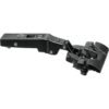 KREAKTIVMOEBEL Blum CLIP top BLUMOTION Winkelscharnier 95° +15° III (79B9494.OX) – Frontansicht mit Scharniertopf, CLIP-Mechanik und integrierter BLUMOTION Dämpfung