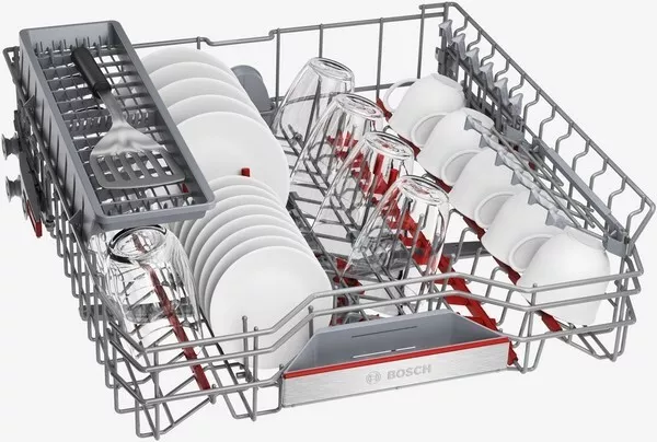 Bosch Serie 6, Vollintegriert Geschirrspüler 60 cm, SMV6YAX02E