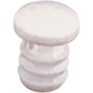 025048T Türanschlagdämpfer Kunststoff transparent Türdämpfer Dämpferwirkung Schrank Tür 50St