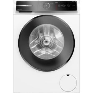 Bedienfeld der BOSCH Serie 8 Waschmaschine mit Touch-Display. Kreaktivmoebel, Kreativ möbel