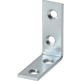 Pollmann Stuhlwinkel 30x30x16 mm hell verzinkt für Möbelverbindungen. Kreaktivmoebel, Kreativ möbel.