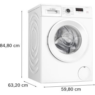 BOSCH Serie 2 Waschmaschine Frontlader 7 kg WGE02420
