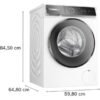 BOSCH Serie 8 Waschmaschine Frontlader 9 kg WGB244071