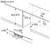 Bosch Serie 6 KUW20VHF0 Einbau-Weinkühlschrank 81,8 x 29,8 cm