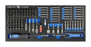 Högert Schraubendreher Set Profi Bit Profi Ersatzbits Werkzeug HT7G150