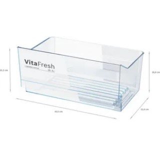 Bosch Serie 4 KSV36VBEP Freistehender Kühlschrank 186 x 60 cm Schwarz