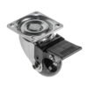 GTV Möbelrolle BRAZYLIA mit Feststeller Stahl/PC/PU Durchmesser 35 mm schwarz 30 кг