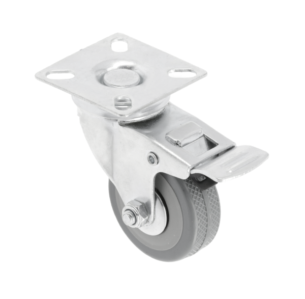 GTV Möbelrolle GREYROLL 50 mm grau mit Feststeller