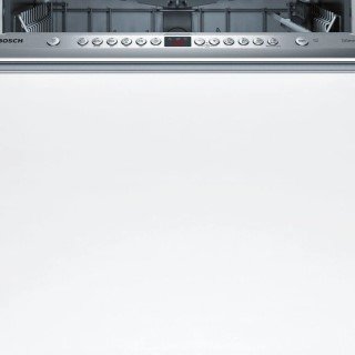 KREAKTIVMOEBEL Bosch Serie 4 vollintegrierter Geschirrspüler 60 cm SMV46KX04E mit VarioFlex-Körben, InfoLight und AquaStop in moderner Einbauküche