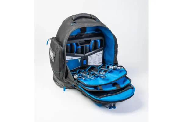 Högert Heavy Duty Werkzeug Rucksack Elektriker Tasche Organizer Werkstatt Handwerk 0HT7G226