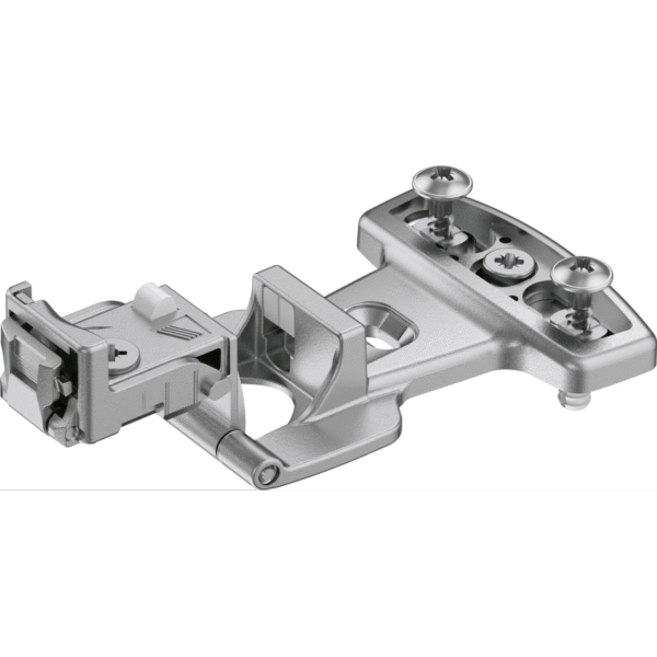 Hettich Selekta Pro 2000 E Topfscharnier 45064, 180 Grad, einliegend, vernickelt, mit Aufklipstechnik