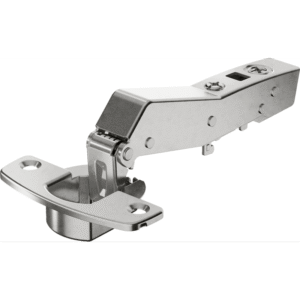 HETTICH Topfscharnier Sensys 8669, 95° Öffnungswinkel, Zinkdruckguss silber vernickelt, mit integrierter Dämpfung und Clip-on-Befestigung
