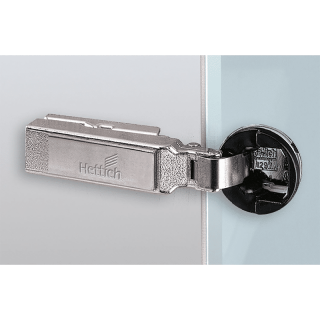 HETTICH MB-Topfscharnier, Intermat 9904, 72967, 95°, Kröpf. 9, 5mm, ZDG silber vern.