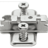 BLUM Clip Kreuz- Montageplatte D=3mm,H=11,5mm,mit Systems,SV 173L813-V500
