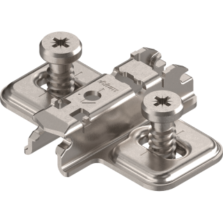 BLUM Clip Kreuzmontageplatte 3mm 173L813-V500 für Möbelscharniere KREAKTIVMOEBEL KREATIV MÖBEL