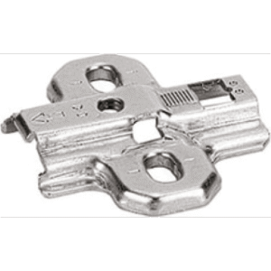 Hettich Kreuzmontageplatte Intermat 3 mm Vorderansicht" KREAKTIVMOEBEL KREATIV MÖBEL