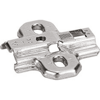 Hettich Kreuzmontageplatte Intermat 3 mm Vorderansicht" KREAKTIVMOEBEL KREATIV MÖBEL