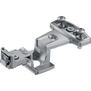 Hettich Eingelenk-Topfscharnier Selekta Pro 2000 E mit 230° Öffnungswinkel, Artikelnummer 45057. Hochwertiges Möbelscharnier mit einseitigem Gelenk, geeignet für spezielle Klapp- und Faltlösungen. Robuste Ausführung in Metalloptik, präzise Verarbeitung für langlebige und geräuscharme Türbewegung.
