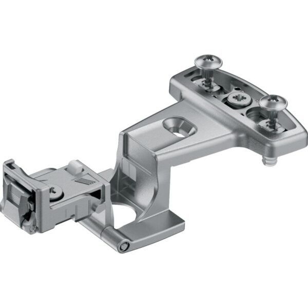 Hettich Eingelenk-Topfscharnier Selekta Pro 2000 E mit 230° Öffnungswinkel, Artikelnummer 45057. Hochwertiges Möbelscharnier mit einseitigem Gelenk, geeignet für spezielle Klapp- und Faltlösungen. Robuste Ausführung in Metalloptik, präzise Verarbeitung für langlebige und geräuscharme Türbewegung.