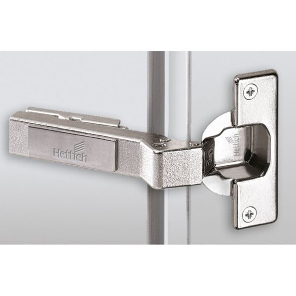 Hettich Topfscharnier 48097, 9936 mit 95° Öffnungswinkel und 35 mm Topfdurchmesser für eingeschlagene Möbeltüren, verzinkte Ausführung