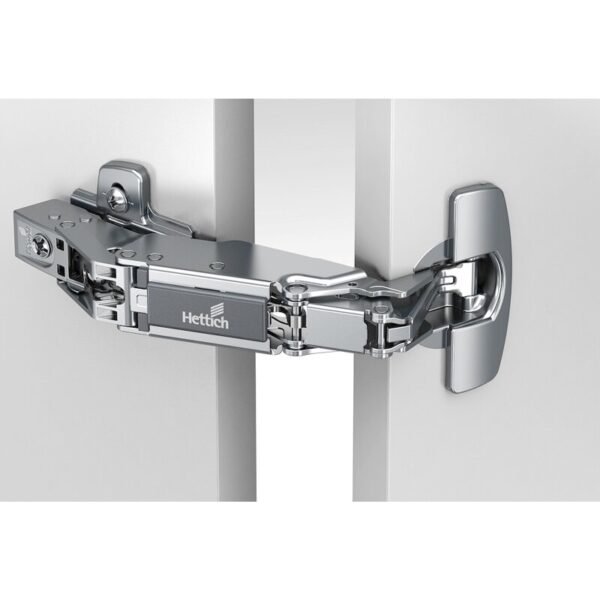 Hettich Sensys 8657i Möbelscharnier mit 165 Grad Öffnungswinkel und integrierter Dämpfung, vernickelt, Null-Einsprung, Artikelnummer 9099561