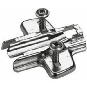 Hettich Winkeladapter 9075017 zur Montage auf Kreuzmontageplatten des Systems 8099. Ermöglicht präzise Winkeleinstellungen für Möbelscharniere wie Sensys und Intermat. Gefertigt aus hochwertigem, vernickeltem Zinkdruckguss – robust, langlebig und korrosionsbeständig.