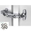 HETTICH Möbel-Topfscharnier, Sensys 8657, 9099620, 165°, Kröpf. 0mm, Stahl vernickelt