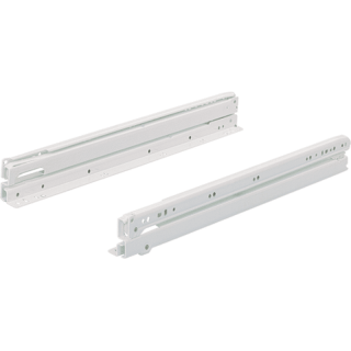Hettich Möbel-Rollschubführ., FR 6142, 41641, selbst.Schlie.(Stop Contr.), 450mm, Stahl