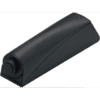 Hettich MB damper in anthracite plastic, item no. 9089625 – push-to-open pin for cup hinges, close-up side view