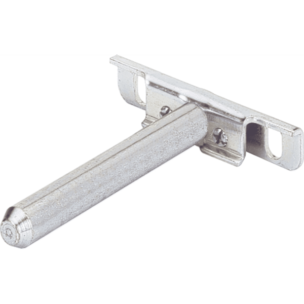 KREAKRTIVMOEBEL Hettich MB-Regalbodenträger, mit Tragbolzen Ø 12 mm, Titan 3 79714, L 90mm, STA verzinkt
