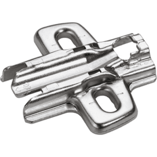 Möbel-Kreuzmontageplatte,Distanz 0mm,Sensys 8099, 9075005, vernickelt hettich