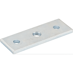 Sockelverstellschraube-Halteplatte, M8 47645, Stahl verzinkt Hettich
