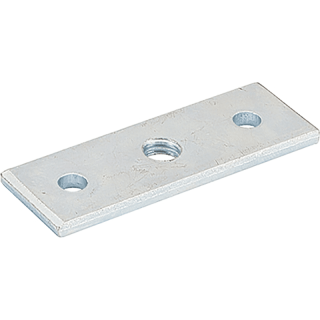 Sockelverstellschraube-Halteplatte, M8 47645, Stahl verzinkt Hettich