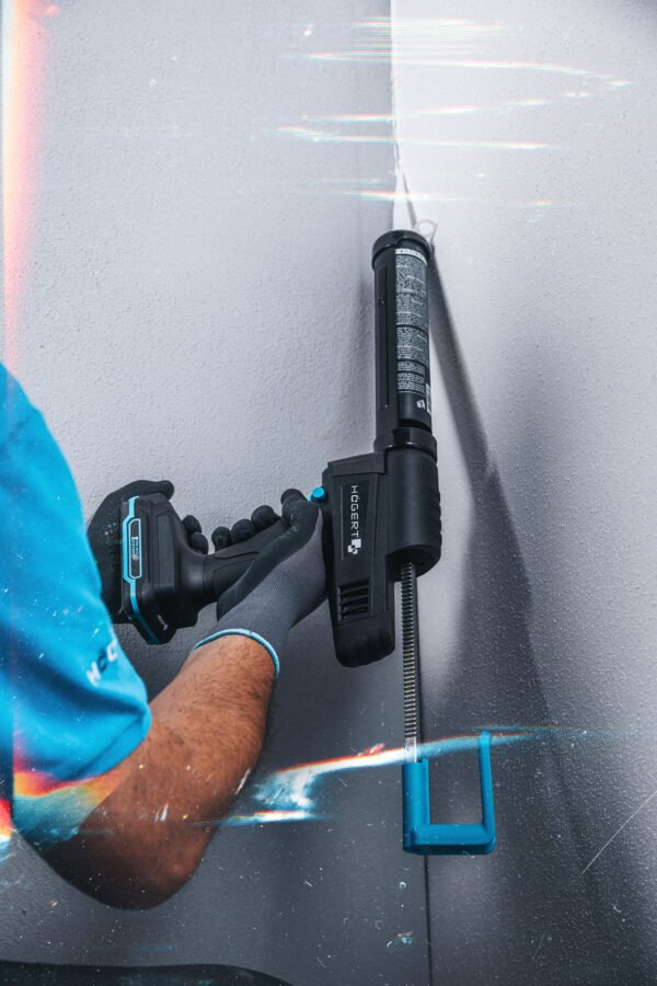 Högert Kartuschenpistole Silikonpistole Kartuschenpresse Glaskleber Kartuschenpistole Akku Presse für 18V HT2E236-0CG