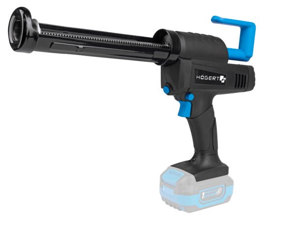 Högert Kartuschenpistole Silikonpistole Kartuschenpresse Glaskleber Kartuschenpistole Akku Presse für 18V HT2E236-0CG