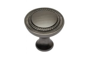 GTV Möbelknopf IMPERIA, Zamak, Oberfläche: gebürstetes Titan GA-IMPER-1-11