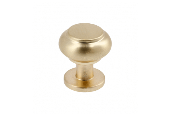 Knopf STILO gold gebürstet