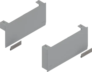 HK Top 22K8000.G Blum AVENTOS HK top Hochklappe Abdeckk.set links rechts Hellgrau Inox-G