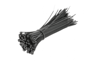 Nylon-Kabelbinder 2,5 x 140 mm, 100 Stück, Schwarz