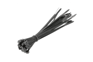 Nylon-Kabelbinder 3,6 x 140 mm, 25 Stück, Schwarz