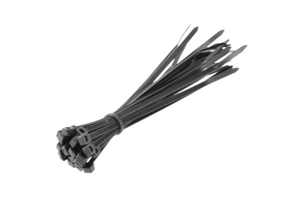 Nylon-Kabelbinder 3,6 x 140 mm, 25 Stück, Schwarz