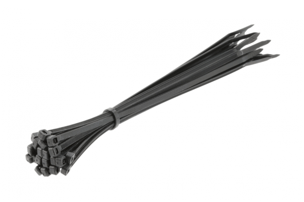 Nylon-Kabelbinder 3,6 x 200 mm, 25 Stück, Schwarz