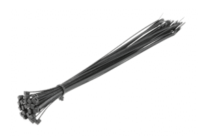 Nylon-Kabelbinder 3,6 x 300 mm, 25 Stück, Schwarz