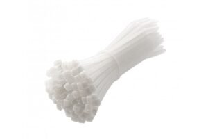 Nylon Kabelbinder 3,6 x 140 mm 100 Stück Weiß Kabelverbinder Binder Transparent Set dick