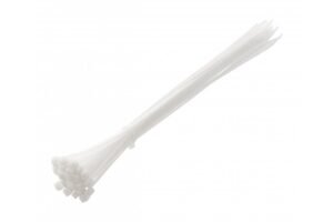 Nylon-Kabelbinder 3,6 x 300 mm, 25 Stück, Weiß