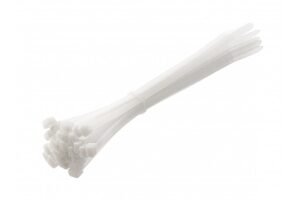 Nylon-Kabelbinder 4,8 x 200 mm, 25 Stück, Weiß