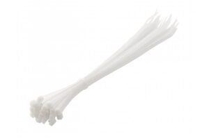 Nylon-Kabelbinder 4,8 x 300 mm, 25 Stück, Weiß