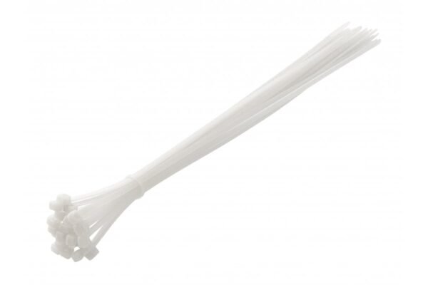 Nylon-Kabelbinder 4,8 x 370 mm, 25 Stück, Weiß