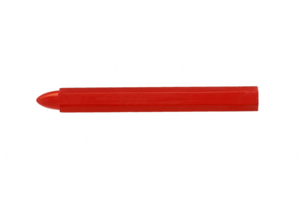 Technische Kreide rot, 120 mm, 12 Stück